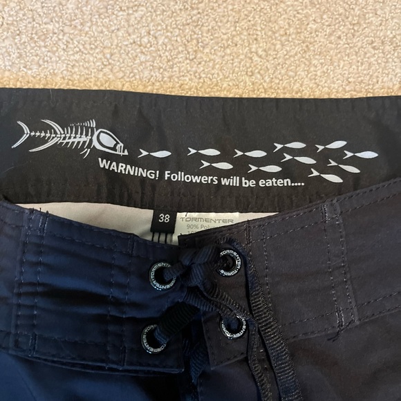 Mens Tormenter Black Board Shorts - Picture 1 of 4